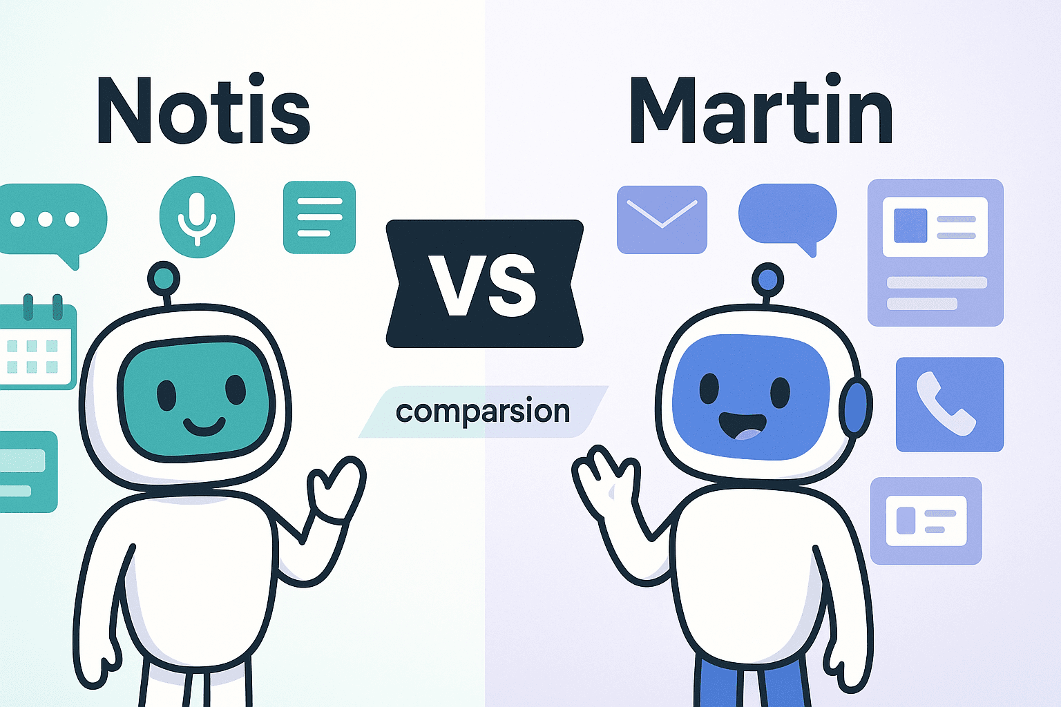 Notis vs Martin: Voice-to-Notion vs Jarvis-style Assistant