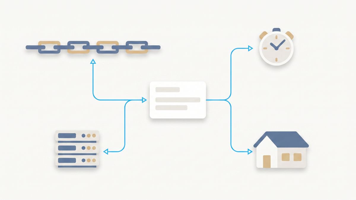 A decision fork sorting long workflows, code-heavy jobs, huge internal volume and personal rules toward different billing models